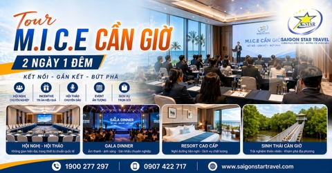 Tour M.I.C.E Cần Giờ 2 Ngày 1 Đêm | Team Building & Gala Doanh Nghiệp