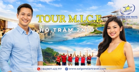 Tour M.I.C.E Hồ Tràm 2 Ngày 1 Đêm Từ TpHCM | Hội Nghị, Team Building, Gala Dinner