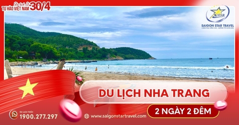Tour Nha Trang 2N2Đ Lễ 30/4 | Khởi Hành Từ TpHCM, Giá Ưu Đãi