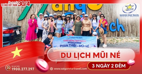 Tour Phan Thiết Mũi Né 3 Ngày 2 Đêm Lễ 30/4 – 1/5 Khách Lẻ Ghép Đoàn | Nghỉ Resort Sát Biển