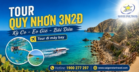 Tour Quy Nhơn 3 Ngày 2 Đêm Từ TpHCM: Kỳ Co - Eo Gió - Bãi Dứa