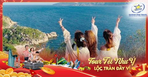 Tour Tết Âm Lịch Đảo Bình Ba 2 Ngày 2 Đêm | Xe Giường Nằm - Tiệc BBQ Tôm Hùm