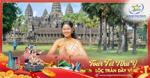 Tour Tết Âm Lịch Campuchia 4 Ngày 3 Đêm 2026 | Trọn Gói Giá Tốt - Saigon Star Travel