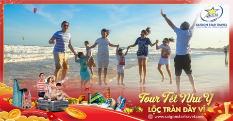 Tour Tết Âm Lịch Lagi Phan Thiết 3 Ngày 2 Đêm | Du Xuân Biển Xanh, Khai Lộc An Nhiên Cùng Saigon Star Travel