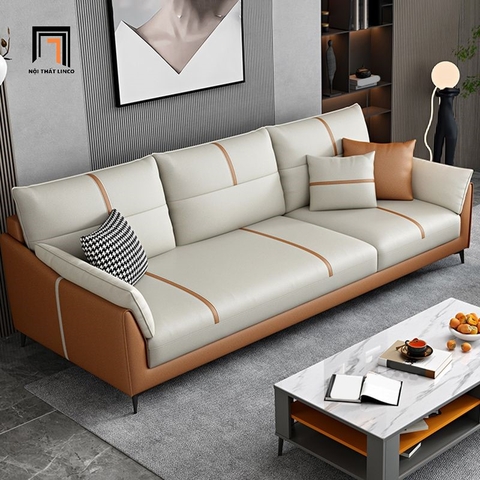 B5 Ghế sofa băng da giả BT192 Shawee 2m1 phòng khách chung cư