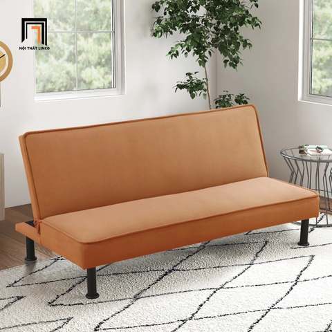 H1 Ghế sofa giường giá rẻ màu cam GB85 Arnbert 1m7 cho chung cư