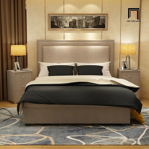 Giường ngủ tân cổ điển GN76 Hailee cho phòng ngủ sang trọng