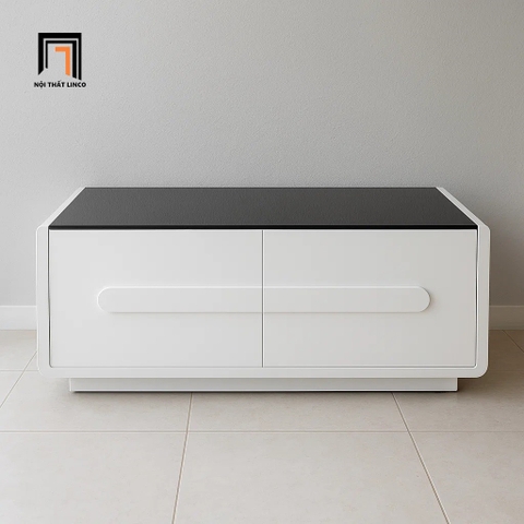 B1 Bàn trà phòng khách hiện đại 1m x 50 BTPK42 Adamu 2 hộc kéo