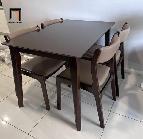 Set bàn ghế ăn nhỏ 15-KH4G10-B107 cho căn hộ chung cư hiện đại