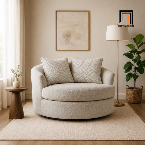 H4 Ghế sofa đơn thư giãn DT143 Godina cho phòng ngủ