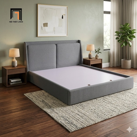 B3 Giường ngủ GN146 Dalen màu xám dễ phối nội thất phòng ngủ
