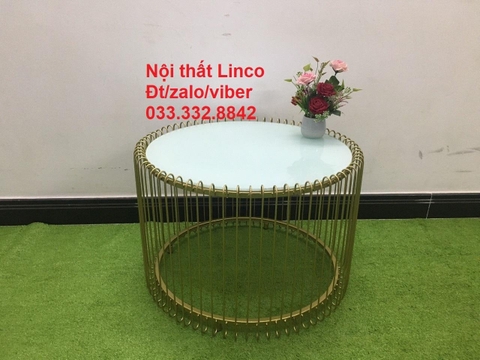 Q1 Bàn sofa phòng khách kính cường lực 60 x 45 cho gia đình nhỏ