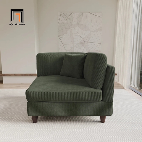 J1 Ghế sofa đơn 1 cho góc phòng nhỏ DT112 Michelyn vải nỉ giá rẻ