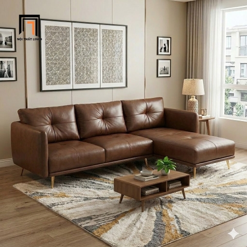 B1 Sofa L-shaped 2.2m x 1.5m GT288 Foia upholstered Pu leather