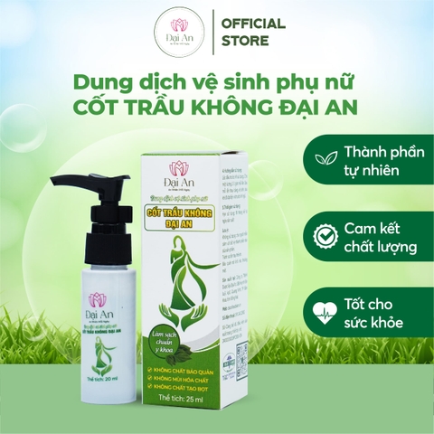 Dung dịch vệ sinh phụ nữ CỐT TRẦU KHÔNG ĐẠI AN