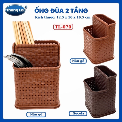 Ống đũa 2 tầng cho nhà hàng, quán ăn TL070