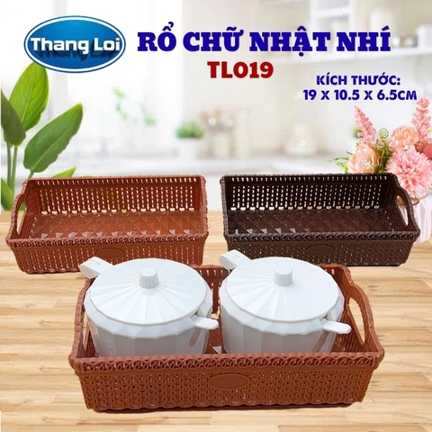 RỔ CHỮ NHẬT NHÍ