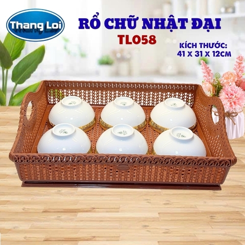RỔ CHỮ NHẬT - SIZE ĐẠI