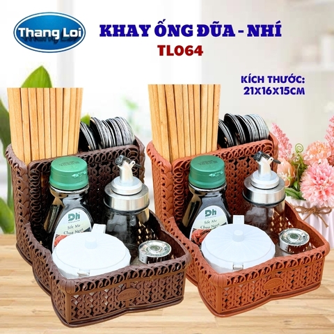 Khay Đựng Đũa Muỗng Nhà Hàng Quán Ăn Kèm Khay Gia Vị Size Nhỏ TL064