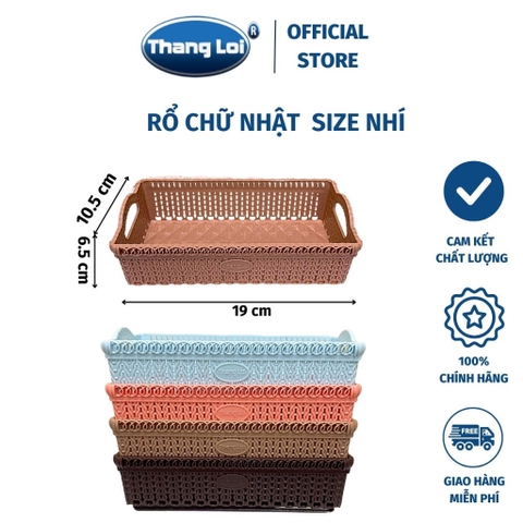 RỔ CHỮ NHẬT NHÍ