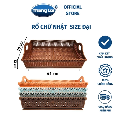 RỔ CHỮ NHẬT - SIZE ĐẠI