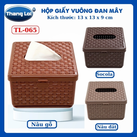 HỘP GIẤY VUÔNG TRUNG TL065