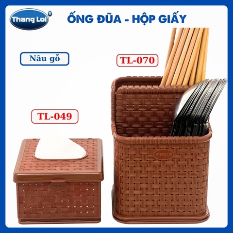 COMBO ỐNG ĐŨA 2 TẦNG + HỘP GIẤY NHỎ