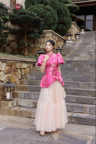 Áo Hồng Tơ Nguyệt