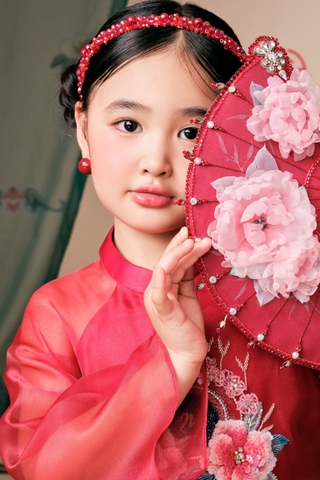 Áo dài Bảo Đào Xuân