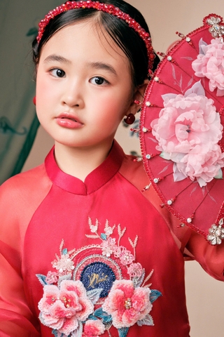 Áo dài Bảo Đào Xuân