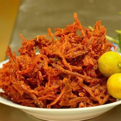 khô bò ngũ vị xé sợi