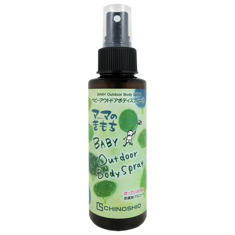 Xịt bảo vệ da ngoài trời organic cho bé Chinoshio (100ml)
