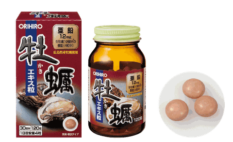 Hàu tươi Orihiro hỗ trợ tăng cường sinh lý cho nam giới (120 viên)