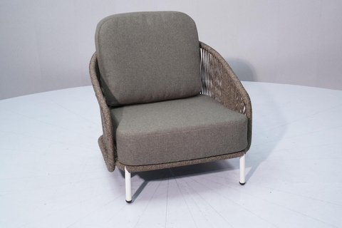 Ibiza armchair, alu frame