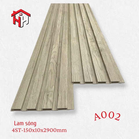 AT A002 150x20x3000mm Thanh lam 4ST PVC