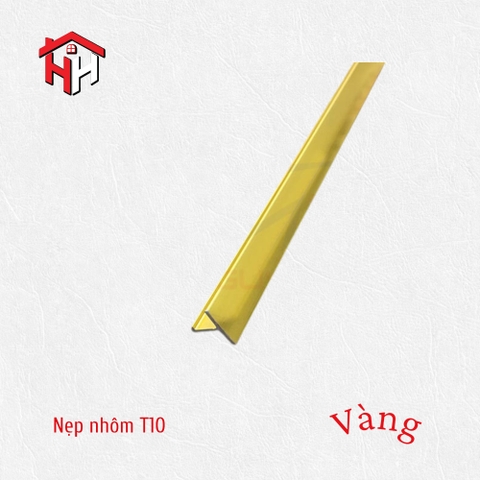 GR T10 Vàng Nẹp nhôm T
