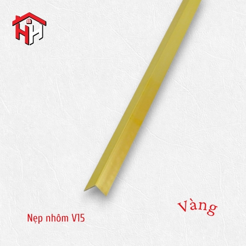 GR V15 Vàng Nẹp nhôm V