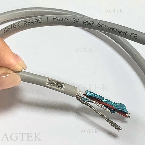 Cáp Tín Hiệu Vặn Xoắn Chống Nhiễu 1pair 22AWG AGTEK RS485