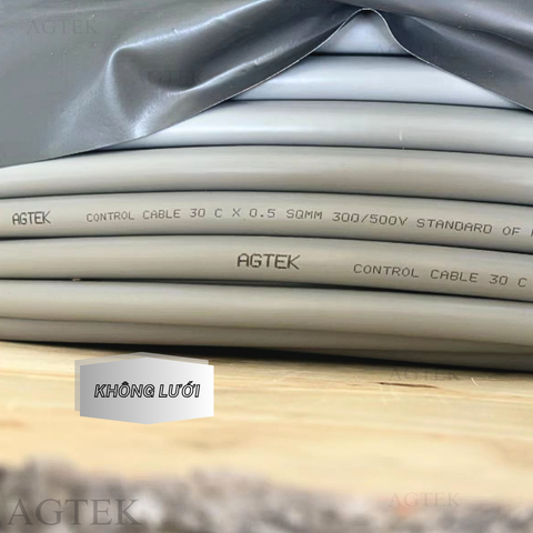 AGTEK Cáp Điều Khiển 30x1.5mm² Không Lưới – Độ Bền Vượt Trội
