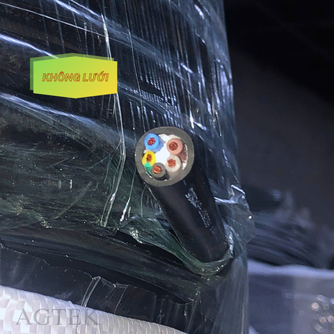 Cáp Điều Khiển vỏ đen ZR-PVC Không Lưới 5x2.5 SQMM