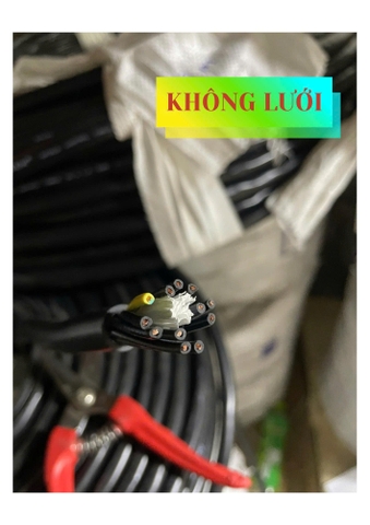 Cáp điều khiển, model: 12x1.0 SQMM, không có lưới chống nhiễu vỏ đen, điện áp: 300/500V