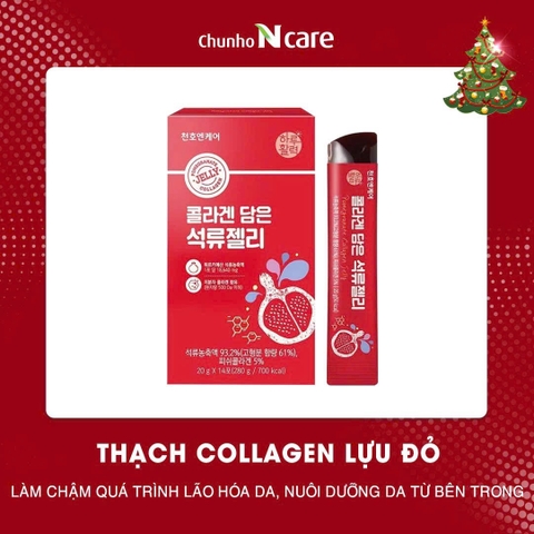 Thạch lựu Collagen