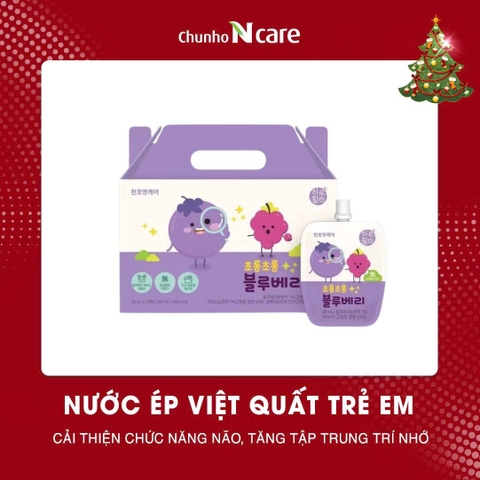 Nước ép Việt quất trẻ em