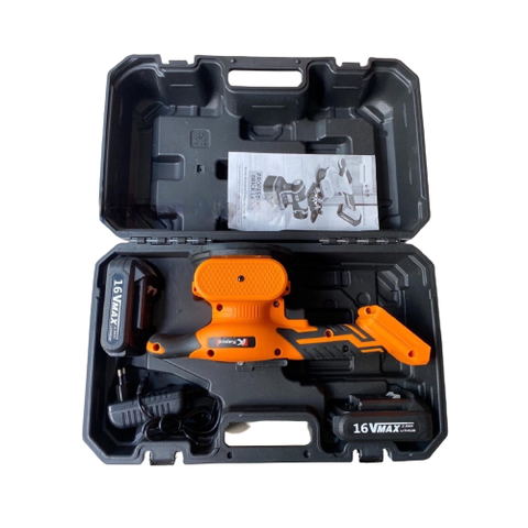 Máy lát gạch 16V Kapusi K-6991, dùng pin đầu hút cao su siêu bền