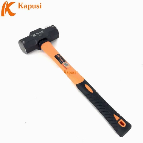 Búa tạ lục giác 2 đầu KAPUSI cỡ 2.7-3.6-4.6kg (K-9574, K-9576, K-9578)