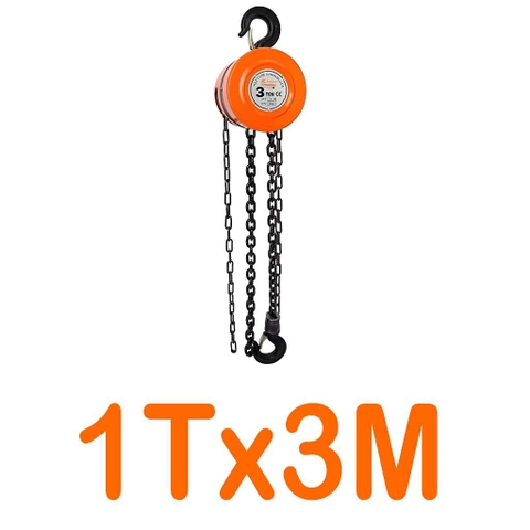 Pa Lăng Xích Kapusi 1Tx3M / 1Tx5M K-6831 K-6842 – Xích Hợp Kim Thép Chịu Tải Lớn, Nâng Hạ 1 Tấn An Toàn, BH 12 Tháng