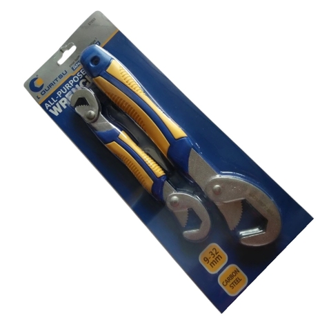 Cờ Lê Mỏ Lết Đa Năng KOURITSU Cán Cao Su Chống Trượt Khóa Ốc Độ Mở Hàm 9-32mm Bảo Hành 12T