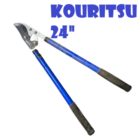 Kéo Cắt Cành Mũi Cong KOURITSU 24 Inch Cán Nối Dài 62-95cm - Kéo Cắt Cành Cây To Cộng Lực Thép Hợp Kim Cao Cấp Bọc Cao Su, BH 12 Tháng
