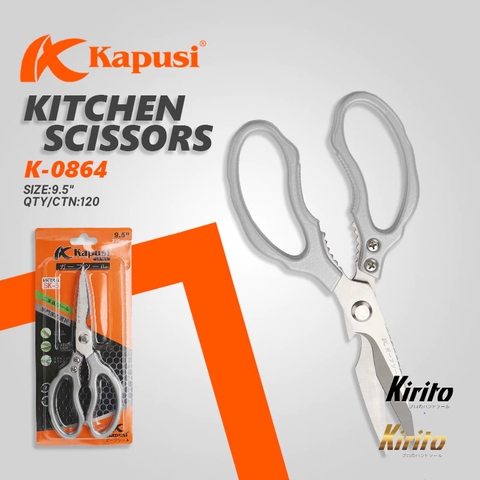 KÉO NHÀ BẾP K-0864 KAPUSI CÓ MỞ NẮP