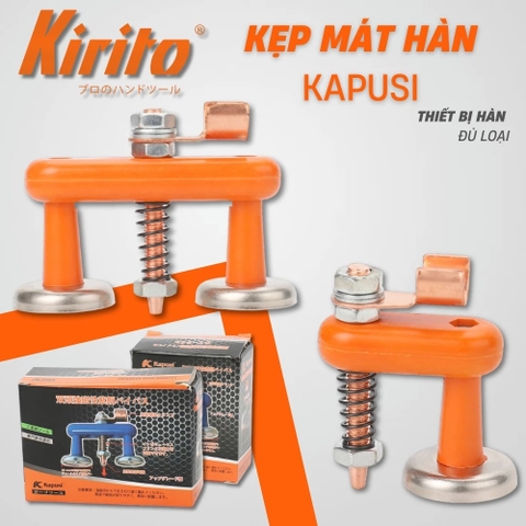 Kẹp mát nam châm đơn cho máy hàn K-80000 hãng Kapusi